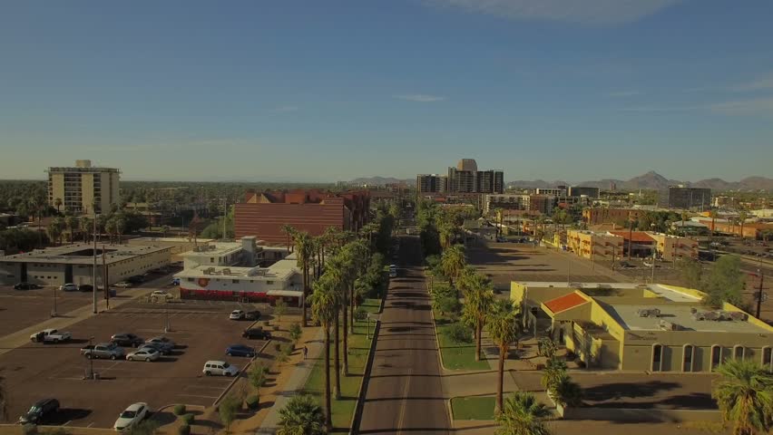Aerial Arizona Phoenix September 2016 4K