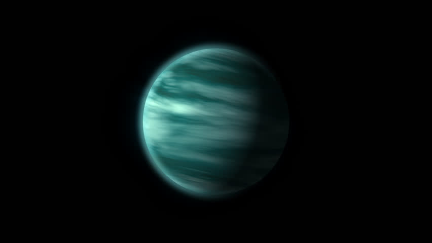 Gas Planet Rotating Seamless Loop