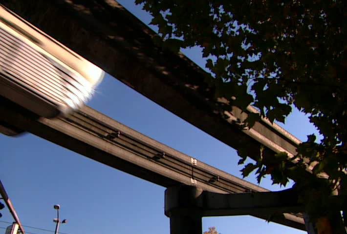 SEATTLE - Circa 2002: Seattle Monorail in 2002.