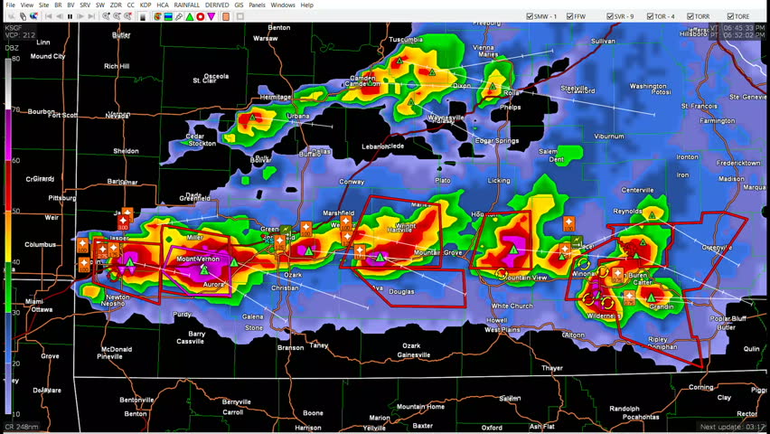 Weather Map Springfield Mo Springfield, Missouri, United States March Stock Footage Video 