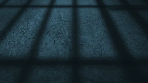 Shadow of a Prison Door Opening 