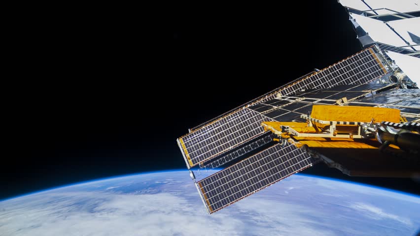 Planet Earth seen from the International Space Station with Aurora Borealis over the earth, Time Lapse 4K. Images courtesy of NASA Johnson Space Center