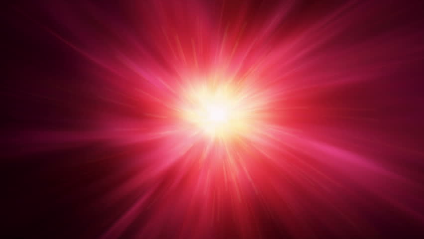 Bright red Wormhole HD Stock footage