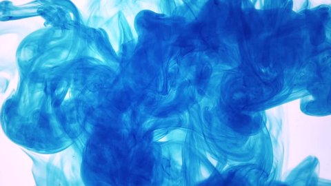 ink water explosion enchantment spell blue Stock Footage Video (100% ...