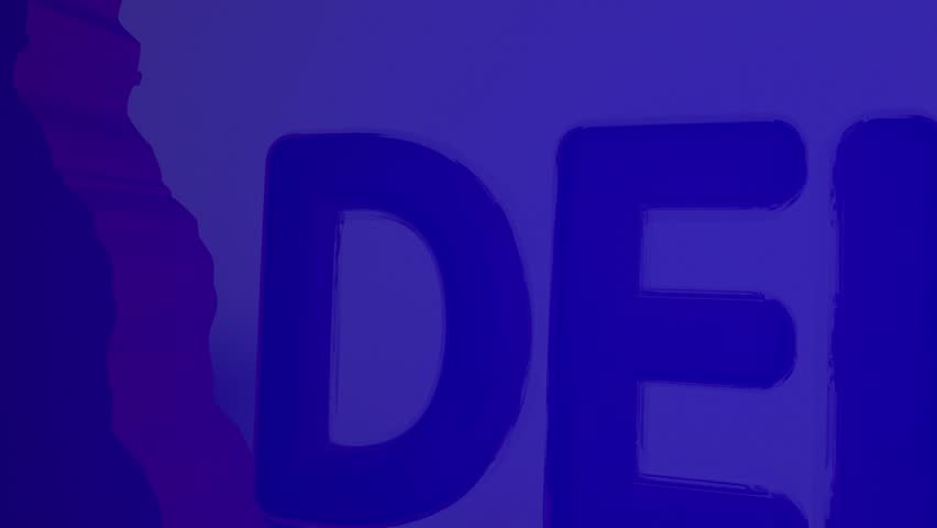 Delaware DE Red State Map Name 3d Animation