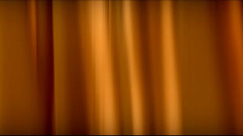 slow motion golden silk curtain loopable
