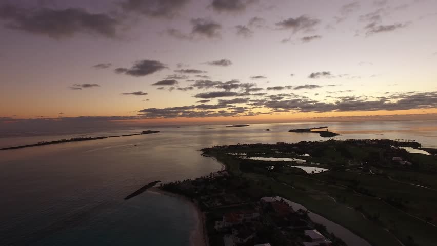 Aerial View of Bahamas