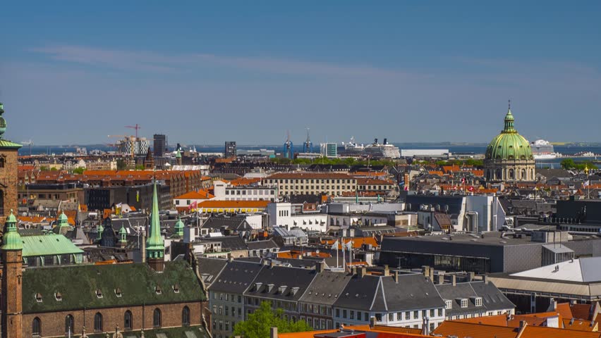 Copenhagen skyline 