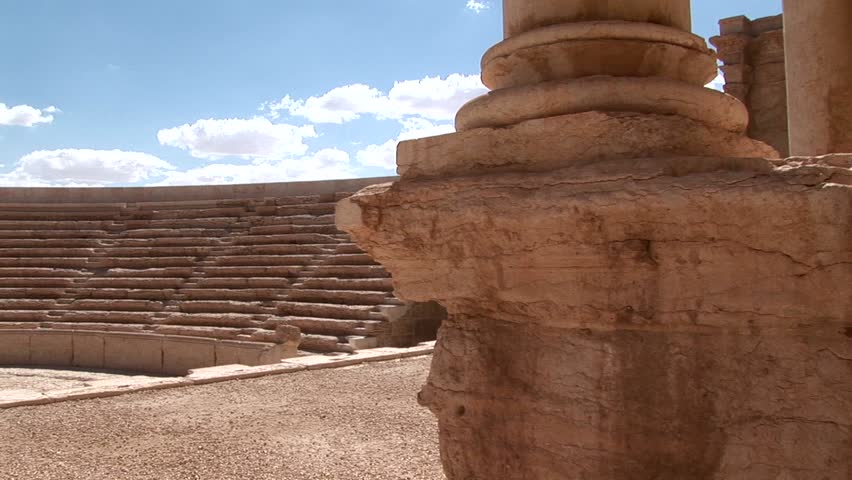 1810 - PALMYRA (2010) The Antique Theater 
Palmyra is an ancient Semitic city in  Syria. Palmyra