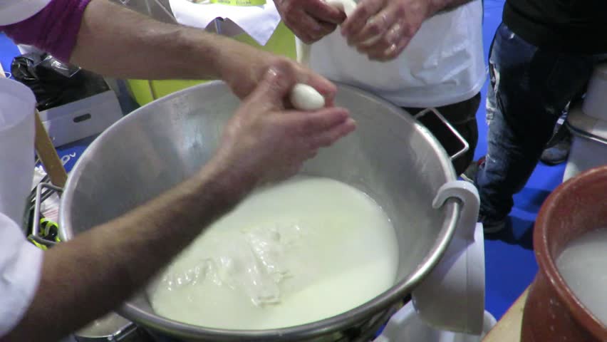 Mozzarella production | Shutterstock HD Video #24950669