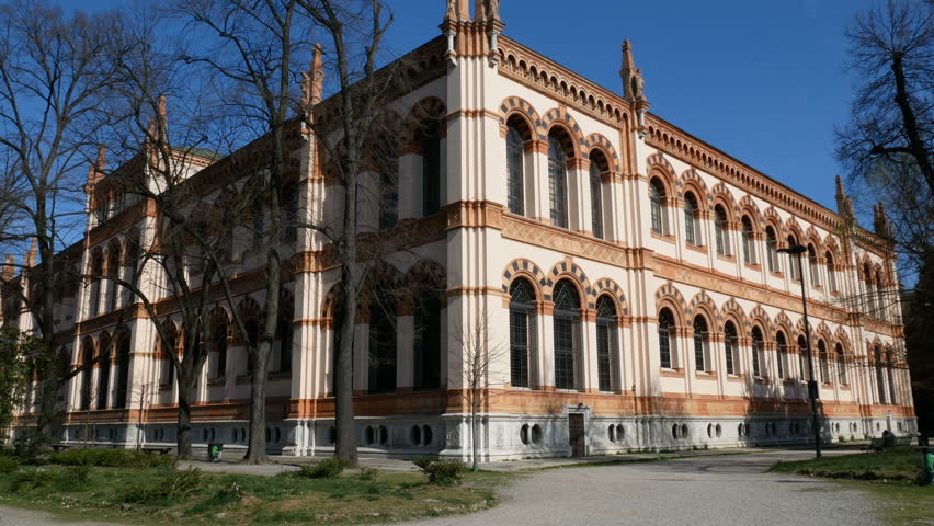 Natural History Museum, located in the Indro Montanelli Gardens, near Porta Venezia, Milan, Italy
