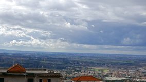 Panorama from Tivoli Italy.