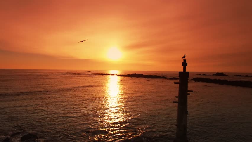 Powerful Sea Sunset
Aerial View made by Professional Drone