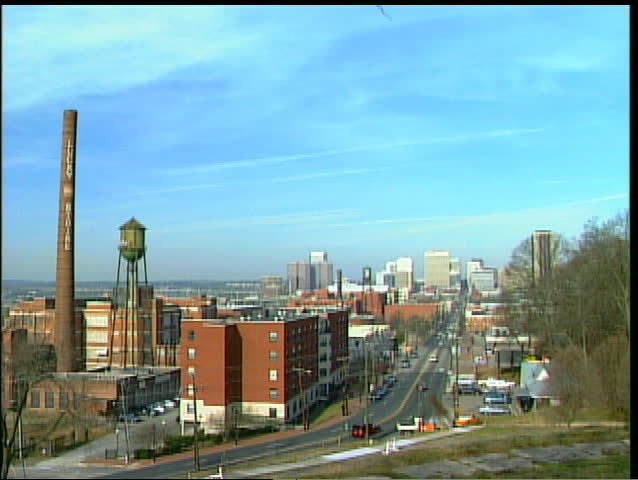 City of Richmond  Virginia Skyline
