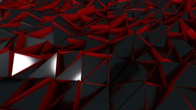 seamless loop 3d rendering background origami