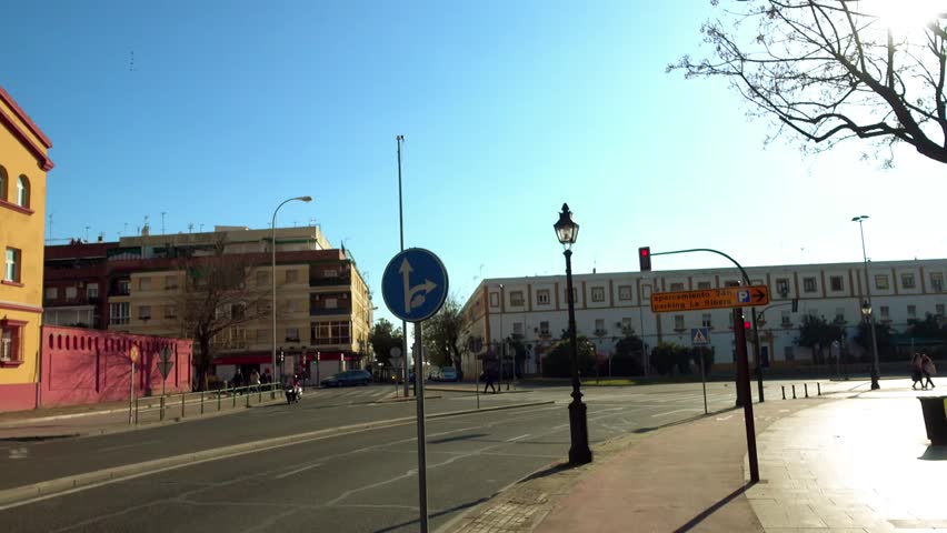 General directorate of police on Avenida Campo Madre de Dios. Cordoba is city in Andalusia, southern Spain, and capital of province of Cordoba.