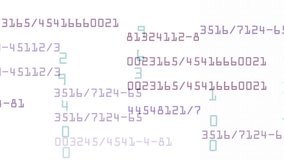 4k Stock exchange numbers data,Computer program backdrop,big data tech  coding programming,hacker encryption & decryption computing storage,high-tech mathematics scan search privacy secrets.7379_4k - Powered by Shutterstock - Get 15% off with code: PIKWIZARD15