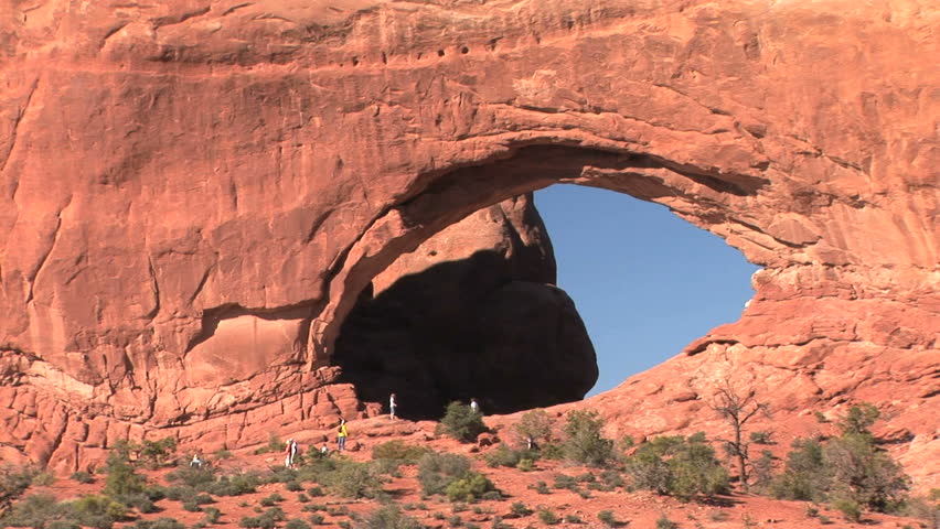 Arches National Park, North Window, time lapse