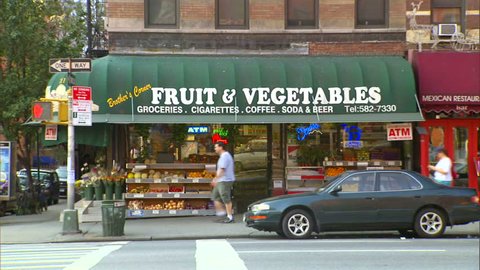 New York, NY - CIRCA 2006: A staple of manhattan life is finding a classic deli on almost every corner in any neighborhood