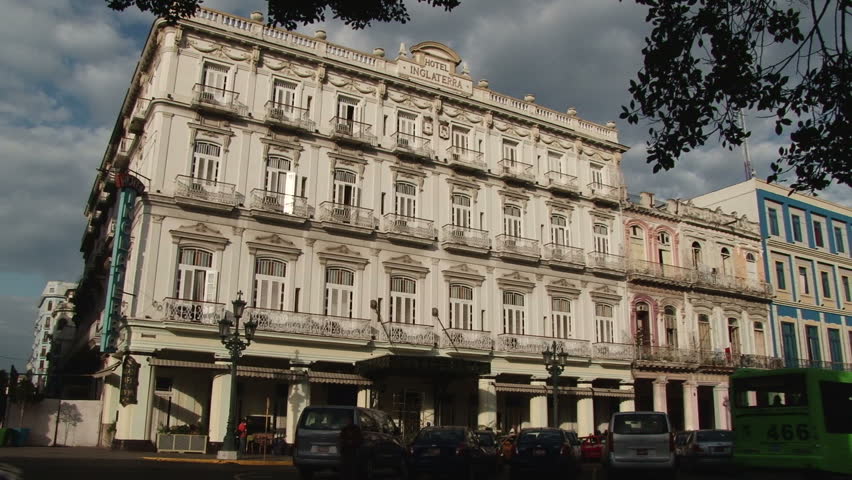 2010-December the Hotel Inglaterra in Parc Central, Havana, Cuba