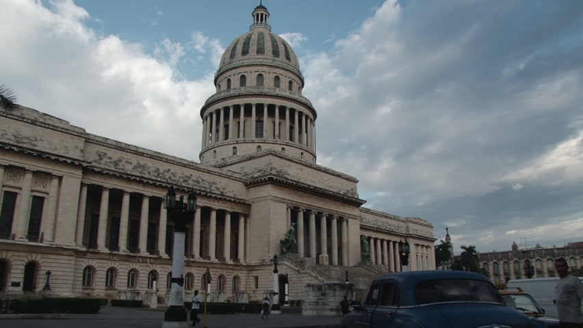 HAVANA - CIRCA DECEMBER 2010: The Capitolio, former parliament in Havana Cuba