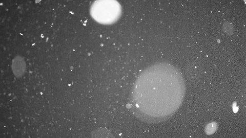This is a mysterious Dust Particles Slow Motion Background black white video…