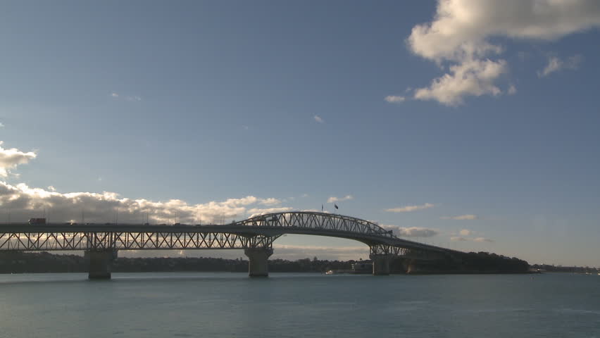 Auckland Harbour bridge, New Zealand