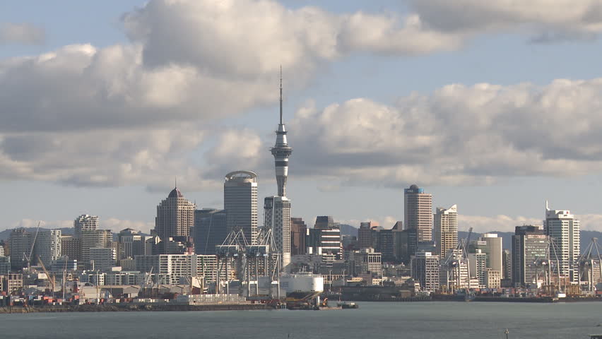 Auckland city time lapse 