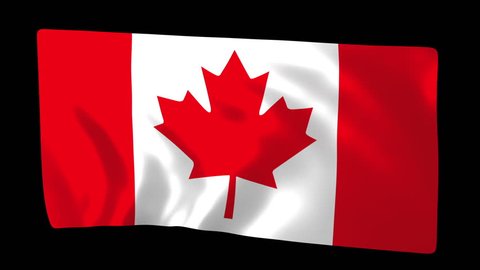 Transparent Transparent Background Canada Flag Png - Realistic Flag Of Canada Flutters Stock Footage Video 100 Royalty Free 31564276 Shutterstock