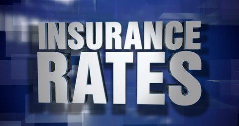 A blue dynamic 3D Insurance Rates transition and title page animation. 5 and 2 second options included with optional luma matte for both.	 	