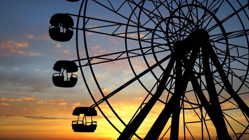 ferris wheel full hd video Stock Footage Video (100% Royalty-free ...