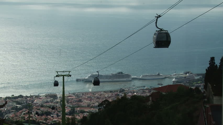 2010-November The Funchal to Monte Cable car on the island of Madeira