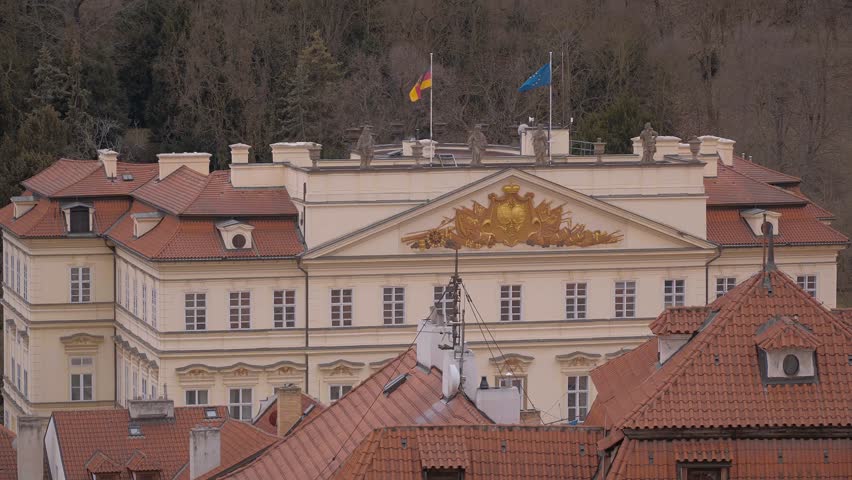 German Embassy in the city of Prague