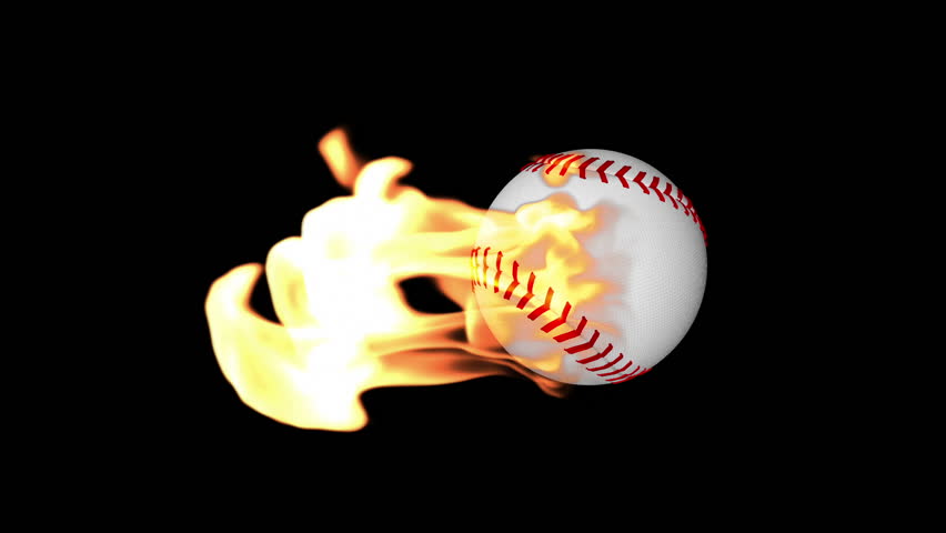Baseball on Fire, Alpha Channel