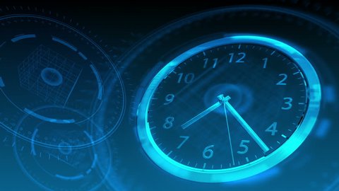 Time Flies - Hi-tech Clock 58 (HD)