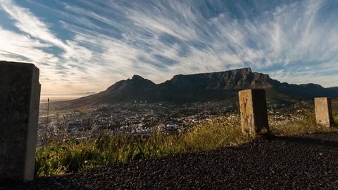 Table Mountain time lapse