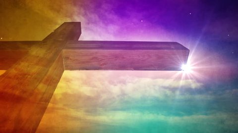Large Wooden Cross For Church Easter Worship