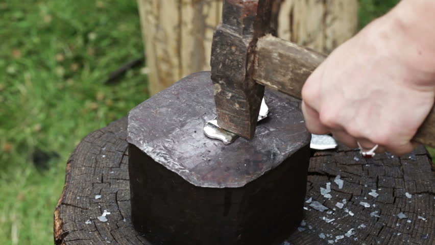 Smith traditional worker. Clip 1.