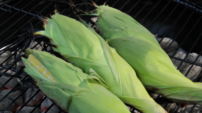 barbequed corn