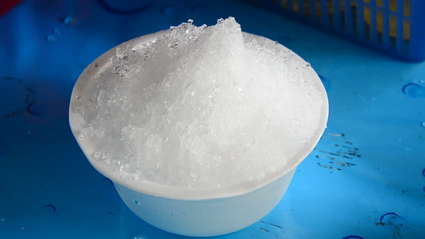 Traditional Dessert , A Bowl of Sweet crushed ice