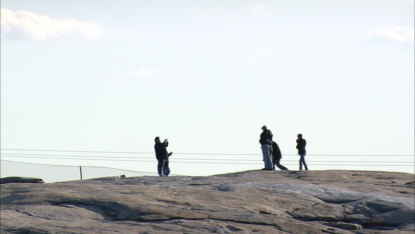 People On Top Of Stone Mountain United States, DeKalb County-2008