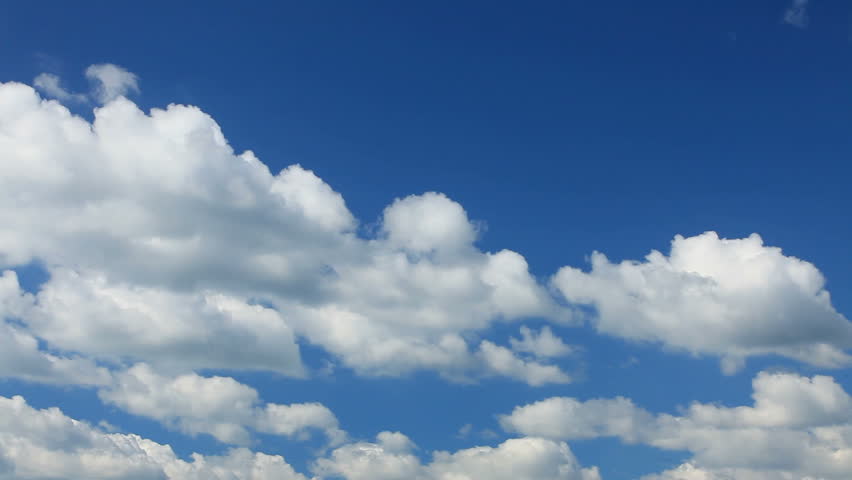 clouds on blue sky Stock Footage Video (100% Royalty-free) 473266 ...