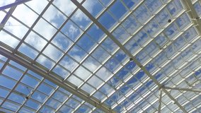 metal structures on the roof. dolly video - Powered by Shutterstock - Get 15% off with code: PIKWIZARD15