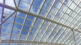 metal structures on the roof. dolly video - Powered by Shutterstock - Get 15% off with code: PIKWIZARD15