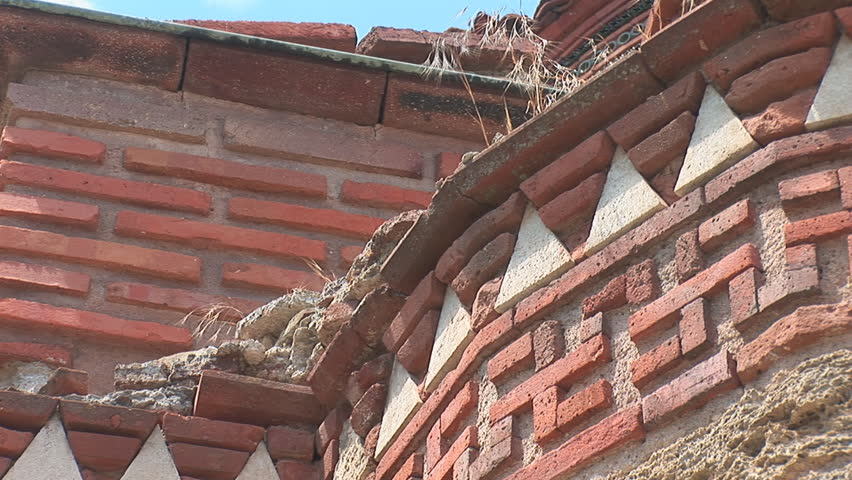 ancient church in Nessebar - historical city in Bulgaria