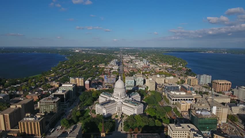 Buildings on Langdon in Madison, Wisconsin image - Free stock photo ...