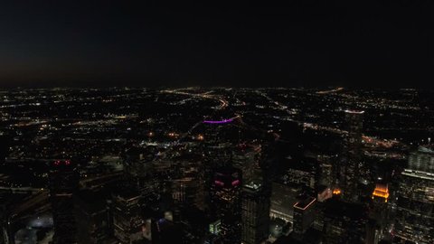 Aerial Texas Houston September 2016 4K