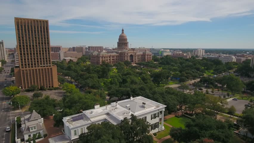 Aerial Texas Austin September 2016 4K