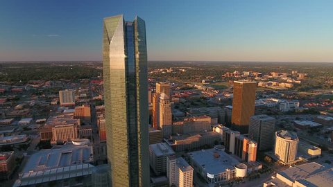 Aerial Oklahoma Oklahoma City September 2016 4K