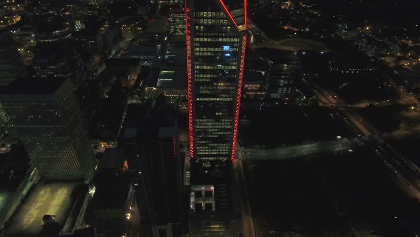 Aerial North Carolina Charlotte September 2016 4K